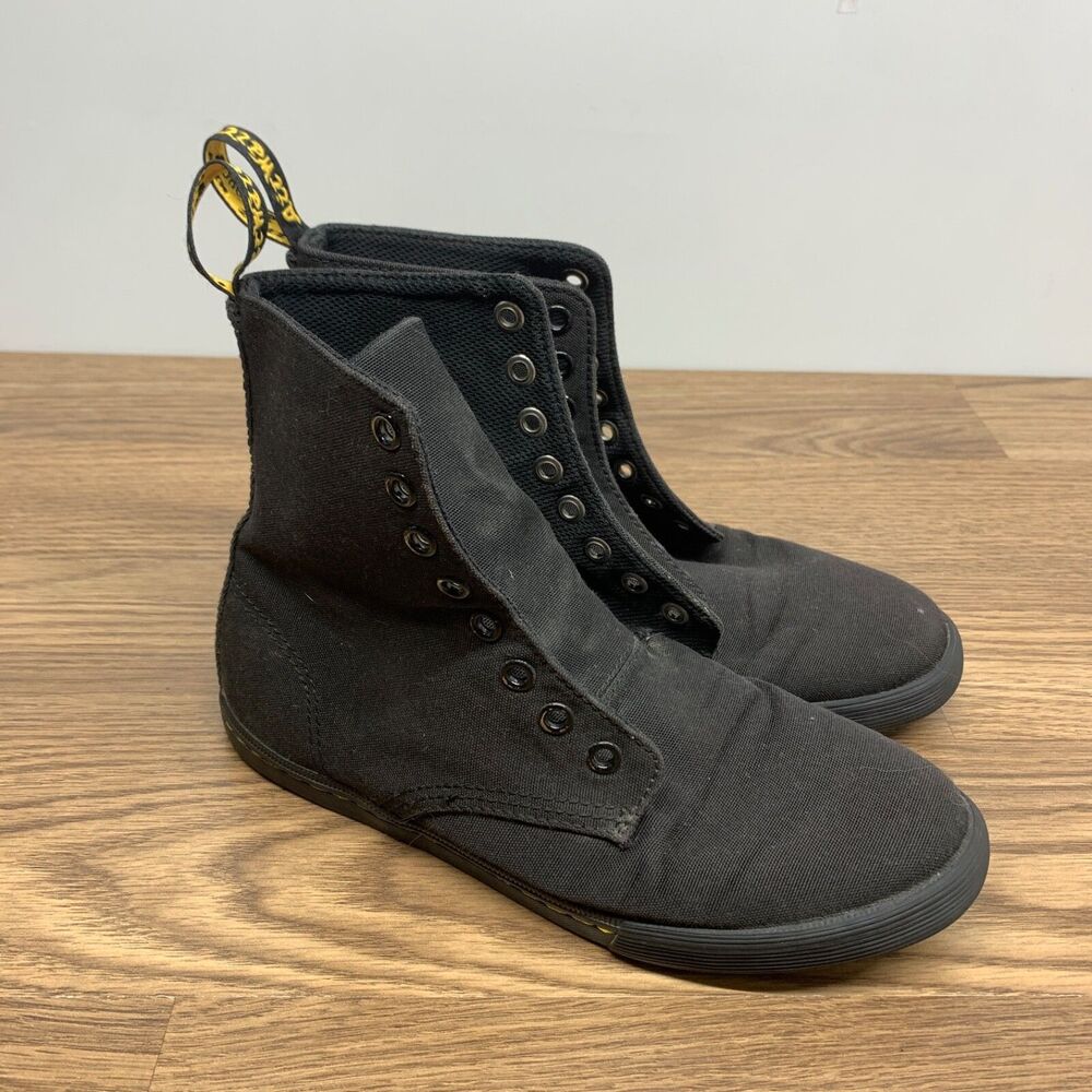 Dr Martens Womens Sheridan J Lace Up Ankle Boots Black Size 5 US